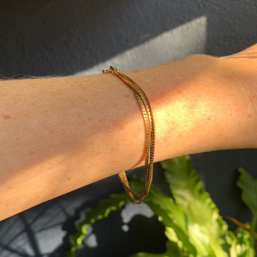 Vintage | Faux Gold Bracelet - Picture 5 of 9